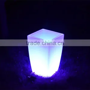 BSCI Approval LED Flower Pot for Garden Decorator Party Decoration/home Interior Decorator thumbnail-2