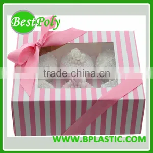 2016 New Design Custom White Cardboard Box for Cupcake thumbnail-4