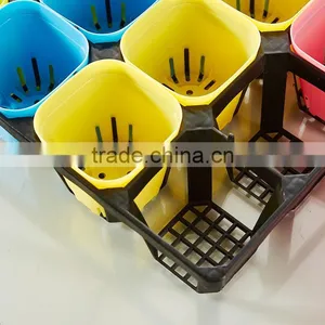 Plastic 24 Divided Plastic Material Hydroponic Seedling Trays thumbnail-5