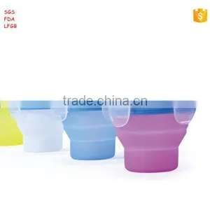 Food Grade Portable Convenient Collapsible Houseware Silicone Foldable Lunch Box thumbnail-3