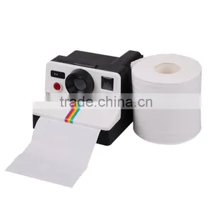 Creative Retro Camera Shaped Tissue Paper Roll Tissue Box thumbnail-1