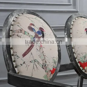 Fashionable Style Wooden Coffee Chair thumbnail-4
