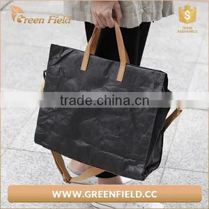 Eco-friendly Plant Washable Kraft Paper Bag Brown Washable Paper Tote Bag thumbnail-6
