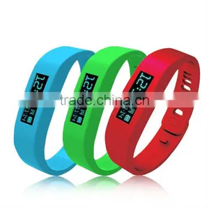 OLED Bluetooth Smart Bracelet Sports Watch With Pedometer Sleep Monitoring Calorie-burning Counter for Android Phones thumbnail-1