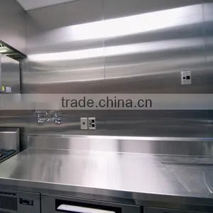 304 4x8 Decorative Stainless Steel Heat Resistant Kitchen Wall Materials thumbnail-2
