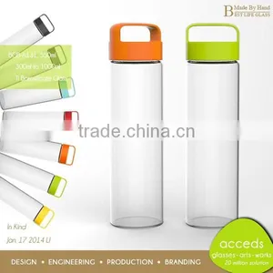 Fancy Decorative Heat Resistant Glass Portable Bottle thumbnail-4