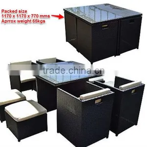 2014 New Design Modern Plastic Flat Rattan Sofa Set thumbnail-1