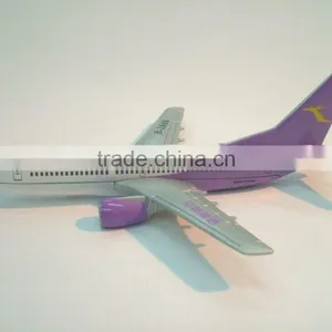 Metal B737-300 HNA DEER JET Airplane Model thumbnail-1