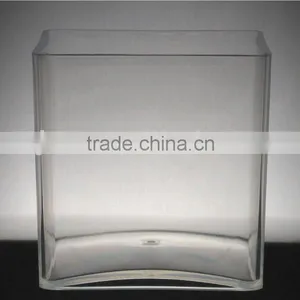 Clear Plastic Vase /planting Container Hydronic Container thumbnail-1