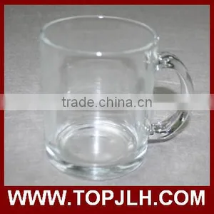 High Quality Custom Logo Printed Glass Beer Mug for Sublimation thumbnail-1