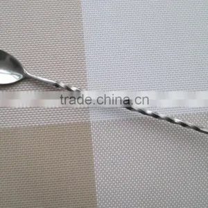 Winolaz Stainless Steel Bar Spoon Cocktail Spoon With Twisted Handle thumbnail-1