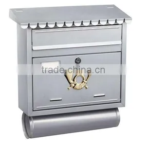 European Style Vintage Cast Iron Mailbox thumbnail-1