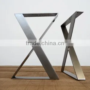 Fashional X Shape Furniture Feet Metal Park Bench Leg FF-160 thumbnail-6