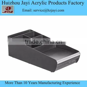 Wholesale Acrylic Salt and Pepper Set With Napkin Holder thumbnail-1