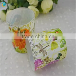 Floral Spring Votive Candle Holder Party Favors thumbnail-3