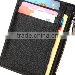 ODM Genuine Leather or PU Leather Credit Card Holders Business Name Card for Men thumbnail-1