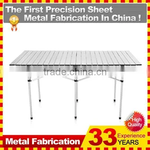 140*70*70 cm Portable Aluminum Folding Picnic Table thumbnail-3