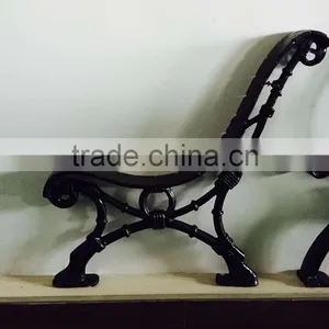 Corrosionresistant Outdoors Cast Iron Bench Legs in China thumbnail-4