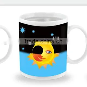 2017 Good Sale 11oz Heat Color Changing Mug With Customized thumbnail-1