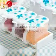 Ceramic Jar / Condiment Pot /Seasoning Containers With Lid thumbnail-1