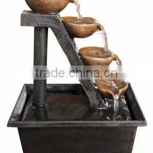 Four Tiered Step Tabletop Water Fountain thumbnail-1
