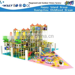 $39.00/Sq.m (HD-0113)New Design Naughty Castle Children Amusement Indoor Playgrounds thumbnail-1