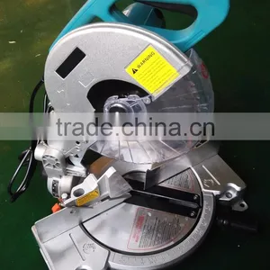 255mm 10in 1650w Power Wood/Aluminum Cutting Cut Off Machine Portable Electric Compound Bench Miter Saw thumbnail-3