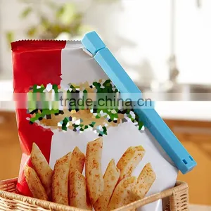 Mini Colored Plastic Bag Seal Clips for Home and Kitchen Tools thumbnail-5