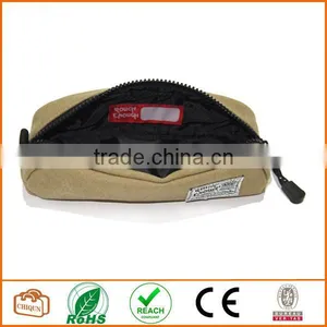 Heavy Canvas Durable Pencil Case (Beige) thumbnail-3