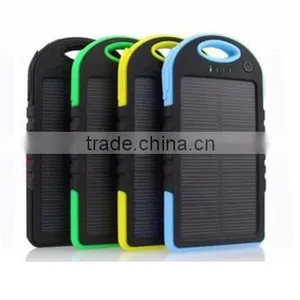 Dual USB 3000mAh Solar Battery Chargers High Capacity Double USB Solar Energy Panel Power Bank for Mobile Phone Tablet Laptop thumbnail-1