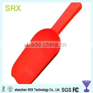 Custom Make Red Color Plastic Food Scoop,high Quality Recycled Plastic Food Scoop,custom Recycled Plastic Food Scoop Factory thumbnail-1