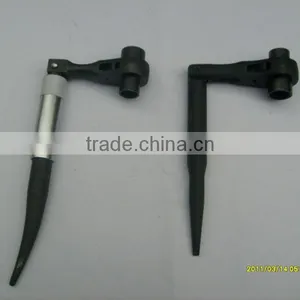 17*19 Flexible Sharp End Ratchet Socket Wrench thumbnail-1