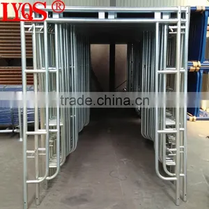 Pipe Staging Scaffolding Walk Through Scaffolding Frames H Frame Formwork thumbnail-1