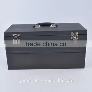 Industry Portable Durable Large Iron 2Layers Tool Box thumbnail-2