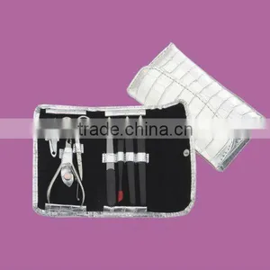 7pcs Cute Manicure Set With pu Case thumbnail-1