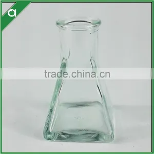 Square Bottom Subuliform Glass Bottle for 50ml Reed Diffuser With Glass Stopper thumbnail-1