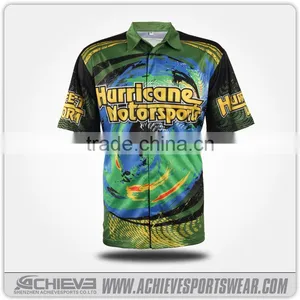 Racing Pit Crew Shirt Wholesale/Racing Custom Dartsshirts thumbnail-2