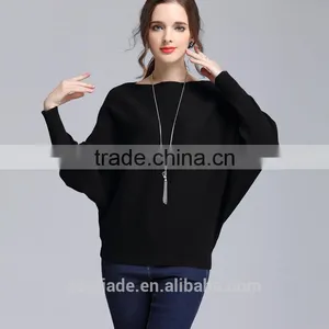 2017 Winter Women Knitted Wool Sweater Design For Girl Winter Pullover Sweater thumbnail-2