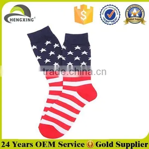 Custom American Flag Socks Wholesale thumbnail-1