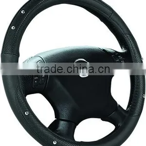 Fantastic Good Quality Suave PU Car Steering Wheel Cover thumbnail-1