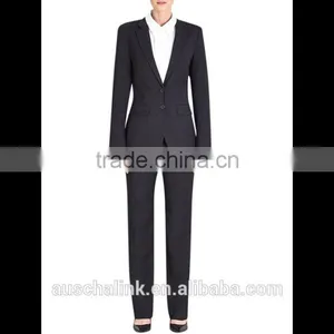 Best Selling Classic Cheap Charcoal Formal Trousers for Women thumbnail-3