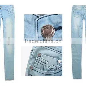 G High Quality Wholesale Women Stretch Jeans Pants Jeans Used Look $1.99 High Quality Fashion and Slim thumbnail-5