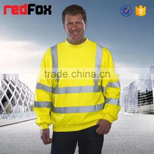 Casual Comfort Safety Reflective Fleece Sweatshirt thumbnail-1