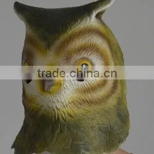Latex Owl Mask ,halloween Owl Mask ,carnival Mask thumbnail-1