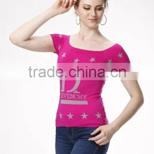 Sexy Seamless Tops/seamless T-shirt thumbnail-1