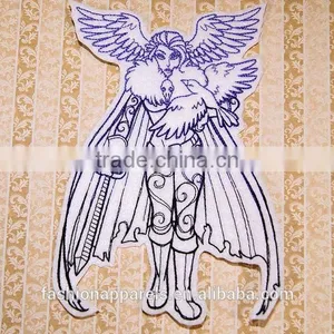Custom High Quality Embroidered the Japanese Anime Patch for Clothes Embroidery Patch Made in China Choose Size/color thumbnail-4