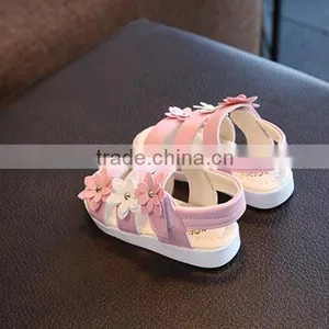 Zm35397a China Factory Cheap Kids Shoes Fashion Flower Sandals thumbnail-6