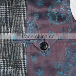 ELPA NXB0103 Fancy 3 Piece Tailor Made Wholesale Tuxedo Kids Suit thumbnail-4