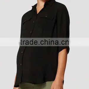 Wholesale Maternity Clothes Pregnant Women Office Wear Shirt thumbnail-2