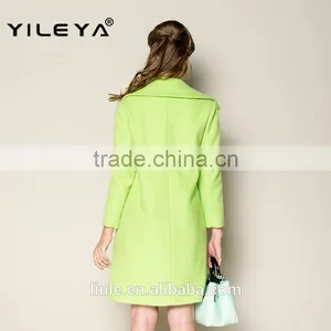 High Fashion Winter Plain Luxury Elegant Women Long Coat Turkey, Women Model Coat thumbnail-5